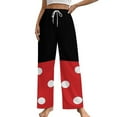 thumbnail image 1 of Cartoon Mouse Character Pajama Pants Comfortable Elastic Waist Pajamas Fashion Sleepwear Bottoms Plus Size Homewear, 1 of 6