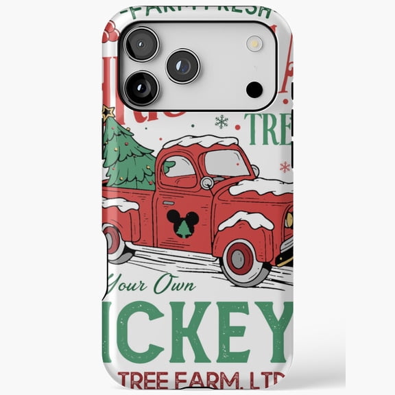 Cartoon Mouse Christmas Holiday Magic Case for iPhone 11 12 13 14 15 16 17 Pro Max