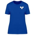 thumbnail image 1 of Cartoon Mouse With Glasses Tee Women's -Image by Shutterstock, 1 of 2