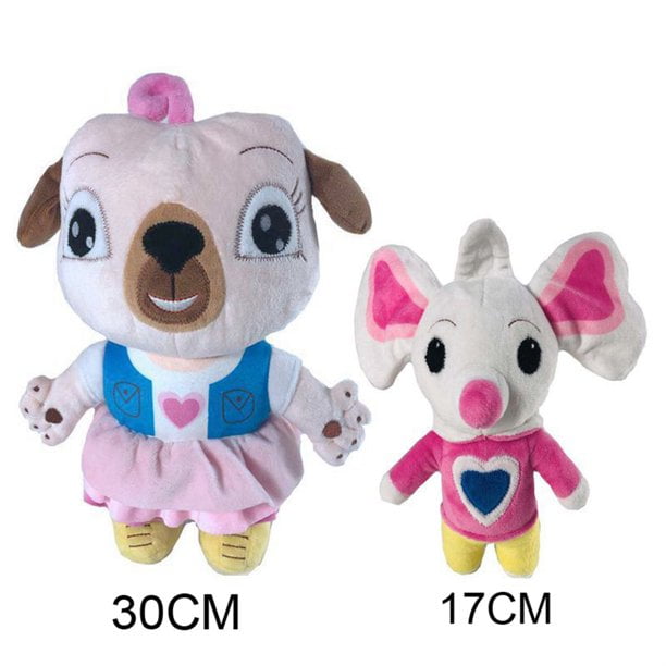 Cartoon Movies Chip and Potato Stuffed Plush Toys Dog Doll Gift for Children, B