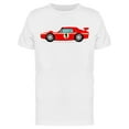 thumbnail image 1 of Cartoon Muscle Car  T-Shirt Men -Image by Shutterstock, Male 3X-Large, 1 of 2
