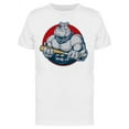 thumbnail image 1 of Cartoon. Muscular Bulldog T-Shirt Men -Image by Shutterstock, Male x-Large, 1 of 2