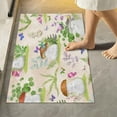 thumbnail image 1 of Cartoon Mushrooms Bathroom Rug 24"×16",Non-Slip High Absorbent Bath Mat Rug Machine Washable Bahtub Mats Home Decor, 1 of 7