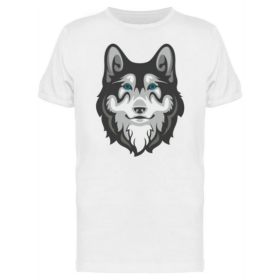 Cartoon Naitive American Wolf T-Shirt Men -Image by Shutterstock, Male x-Large