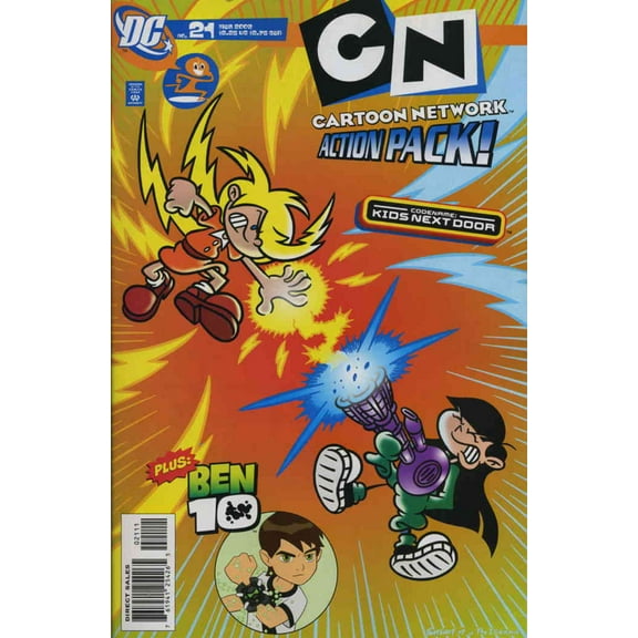 Cartoon Network Action Pack #21 VF ; DC Comic Book