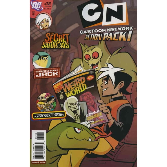 Cartoon Network Action Pack #32 VF ; DC Comic Book