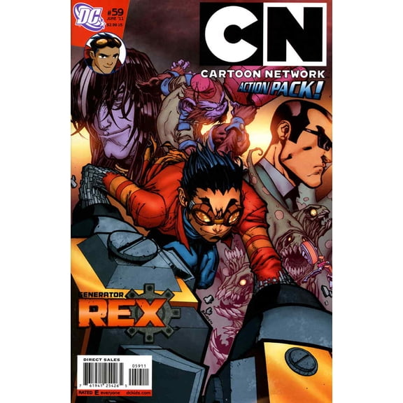 Cartoon Network Action Pack #59 VF ; DC Comic Book
