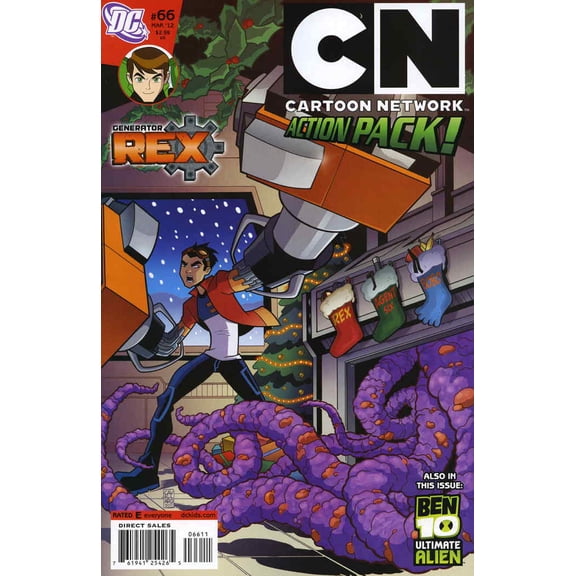 Cartoon Network Action Pack #66 VF ; DC Comic Book