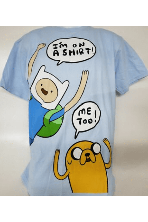 Cartoon Network - Adventure Time "I'm on a Shirt!" T-Shirt (Men's Large)