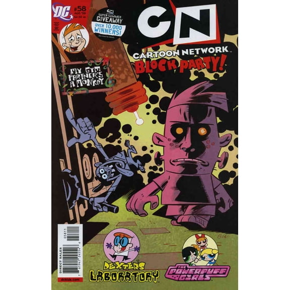 Cartoon Network Block Party #58 VF ; DC Comic Book
