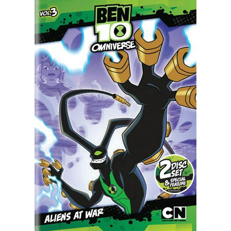 レア　BEN 10: Omniverse DVD 3枚セット ベン10 Cartoon Network: Classic Ben 10 Omniverse: Aliens at War