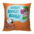 thumbnail image 1 of Cartoon Network Courage The Cowardly Dog Ooga Booga Kids Printed Throw Pillow, 1 of 2