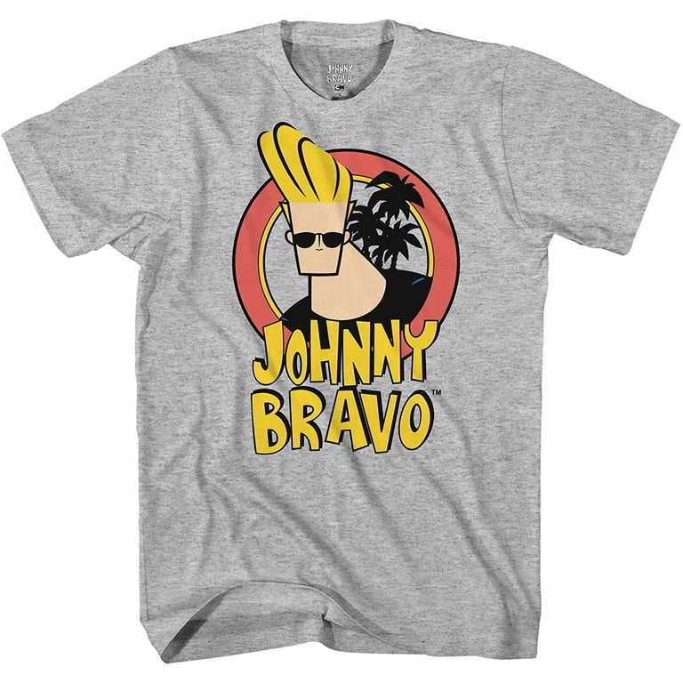 Cartoon Network Mens Throwback Shirt - Jonny Bravo and Dexter's