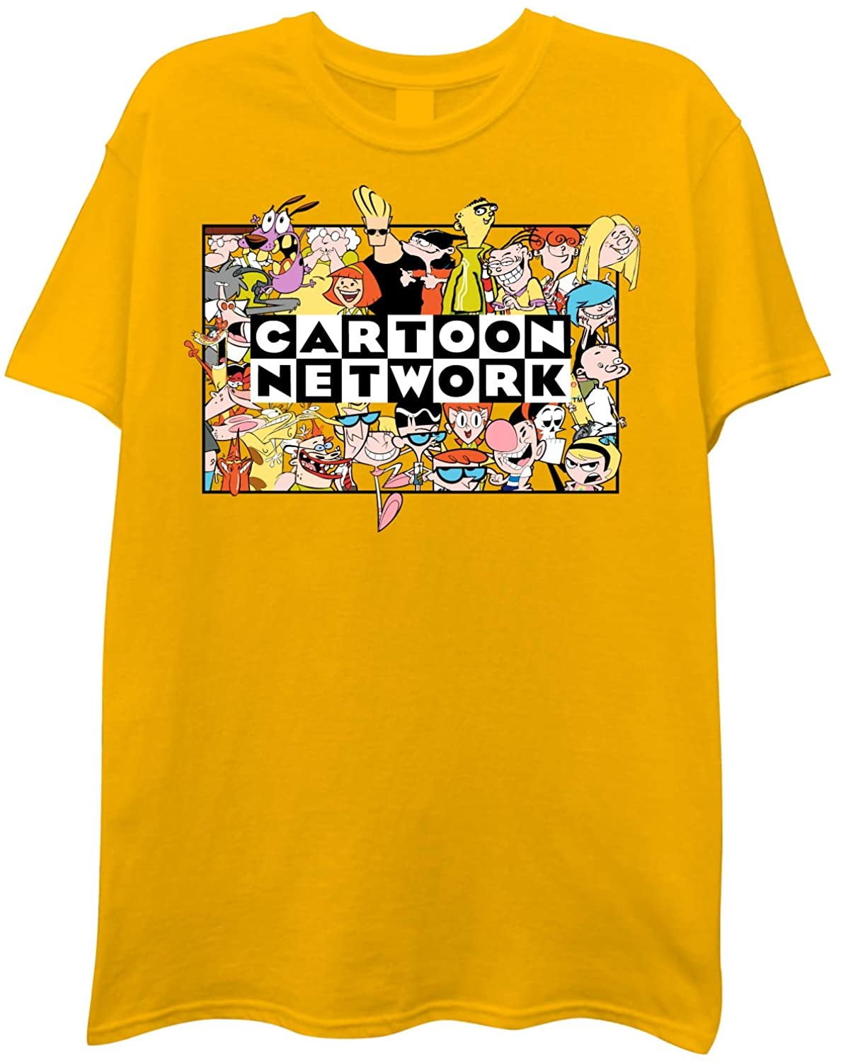 Cartoon Network Mens Throwback Shirt - Jonny Bravo and Dexter's
