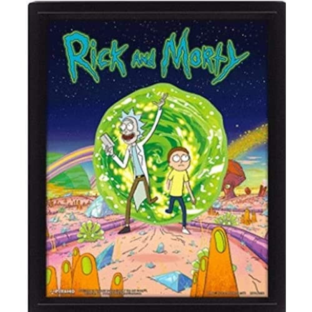 Rick And Morty Heads Badge Pack – Set Of 5 Pinback Buttons (4x25mm, 1x32mm), Cartoon Network Collectible Pins For Backpacks & Jackets