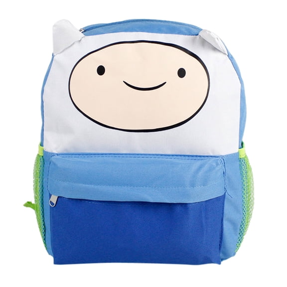 Cartoon Network Unisex Finn Shaped Backpack, Multicolor