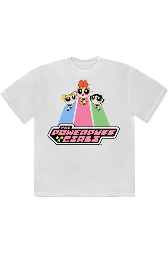 Cartoon Network Unisex T-Shirt: Power Puff Girls Catch Flight (X-Large)