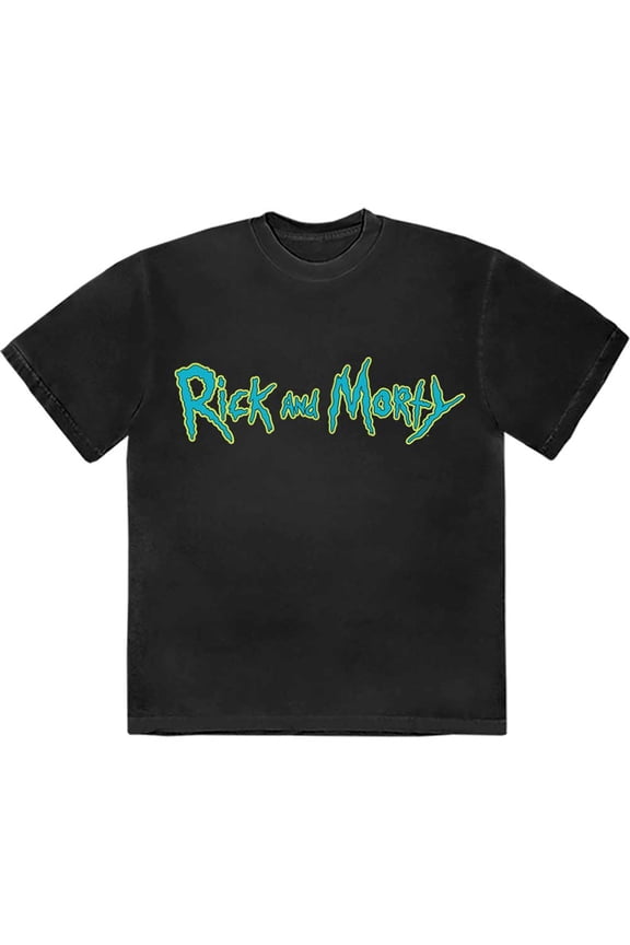 Cartoon Network Unisex T-Shirt: Rick & Morty Logo (Small)