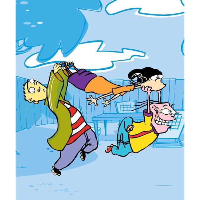 Run Ed Run Cartoon Network's Ed Edd N Eddy Running Through Kids Silk Touch Throw ...