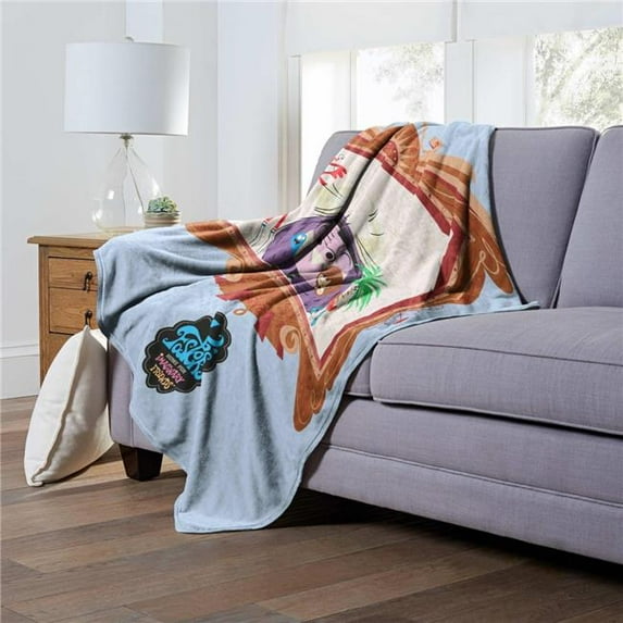 Cartoon Network's Foster's Home For Imaginary Friends Picture Perfect Kids Silk Touch Throw Blanket