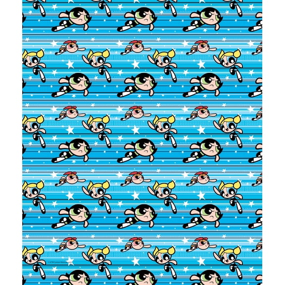 Cartoon Network's Powerpuff Girls Flying Fast Kids Silk Touch Throw Blanket