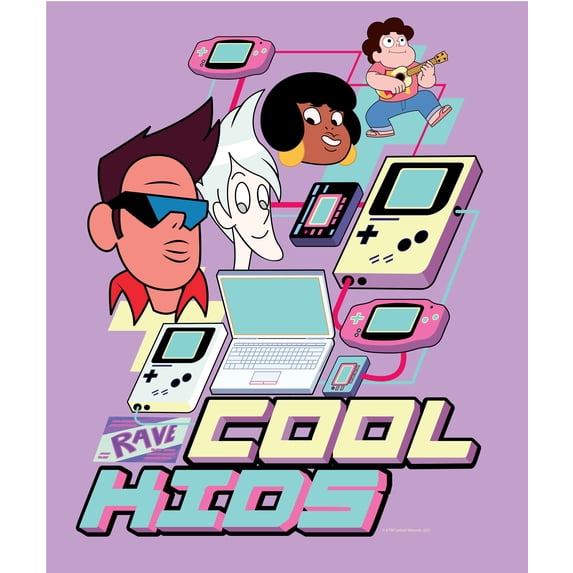 Cartoon Network's Steven Universe Cool Kids Kids Silk Touch Throw Blanket