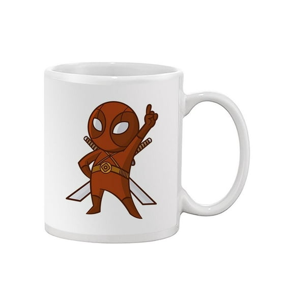 Cartoon Ninja Design. Mug -Image by Shutterstock,