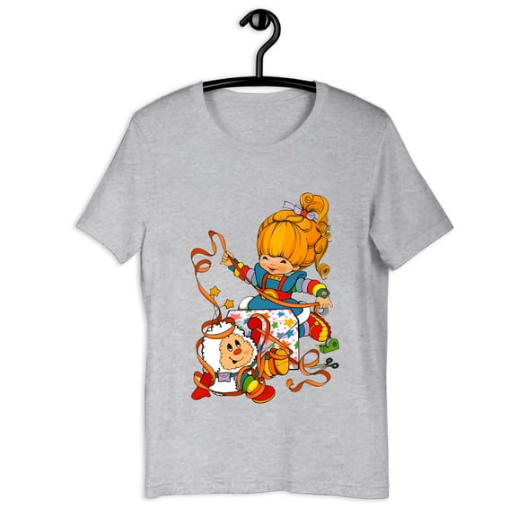 Cartoon Nostalgia Shirt, Friends 80's Cartoon Character V-Neck Shirt, Rainbow Brite Shirt, Vintage Cartoon Tank Top, Funny Gift For Mom