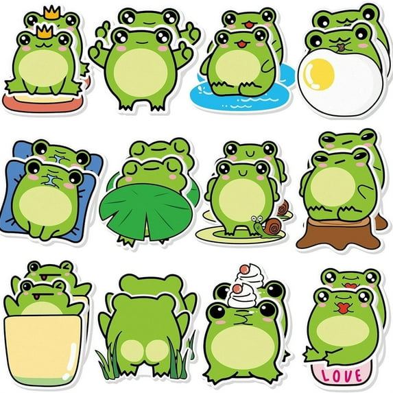 Cartoon Notes Paper 360 Sheets Adhesive Notes Small Notepads Pocket Memo Pad Reminder on Notebook Planner Computer