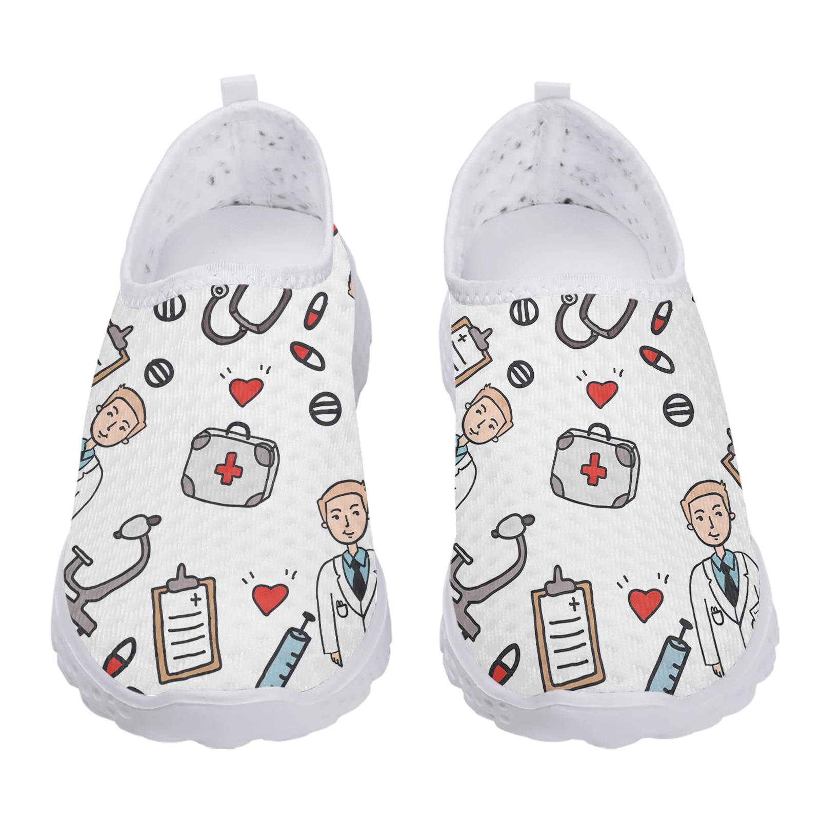 slip on nurse sneakers