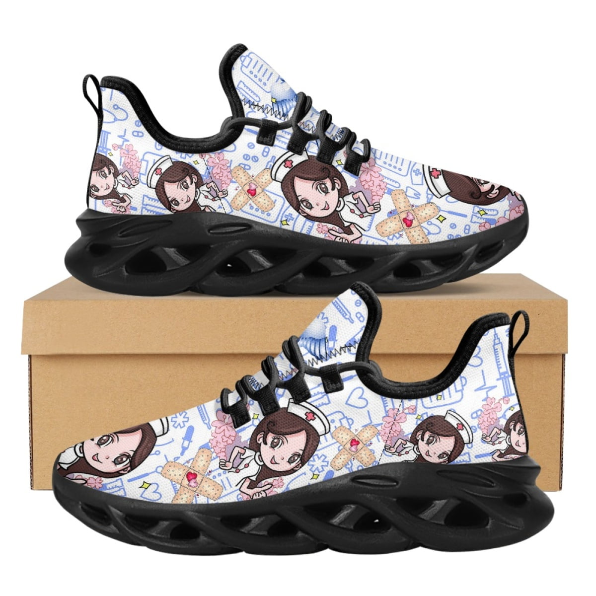 platform nurse shoes