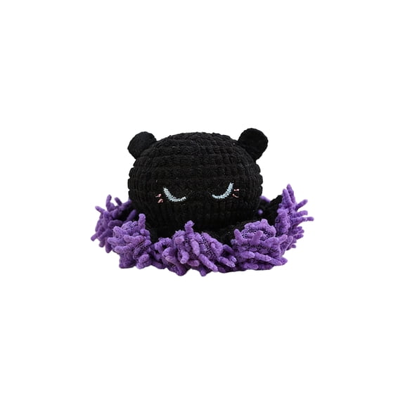 Cartoon Octopus Mop Fleece Dog Toy, Squeaky Chew Resistant, Interactive Fetch and Tug, Soft Texture, Durable Plaything, Suitable for Cats and Dogs