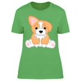 thumbnail image 1 of Cartoon Of A Corgi T-Shirt Women -Image by Shutterstock, Female 3X-Large, 1 of 2