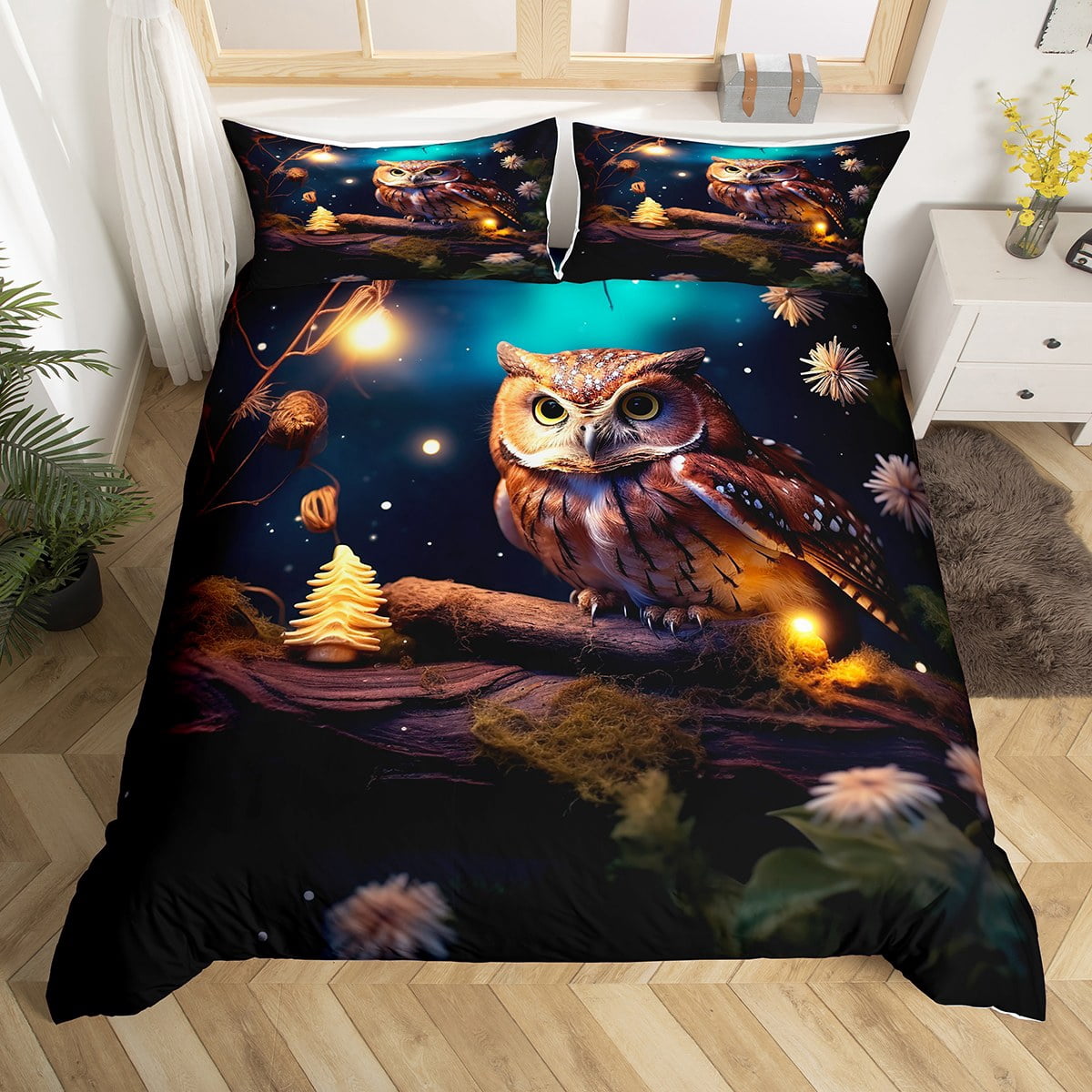 Owl Haven Slumber WJ2304024CL Duvet Cover Set