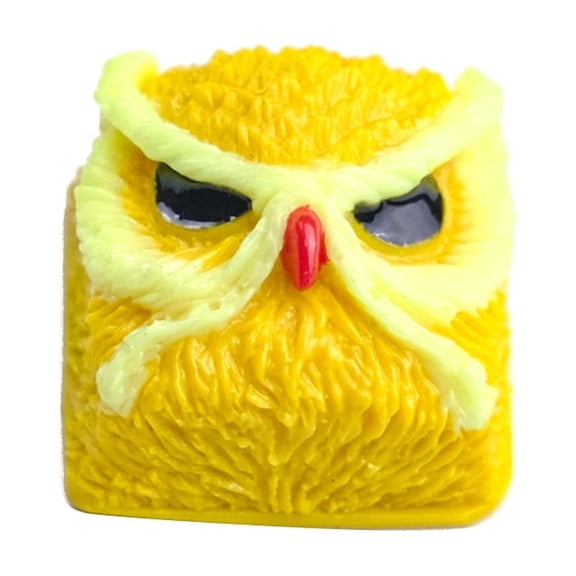 Cartoon Owl Resin Keyboard Keycaps DIY Mechanical Gaming Keyboard