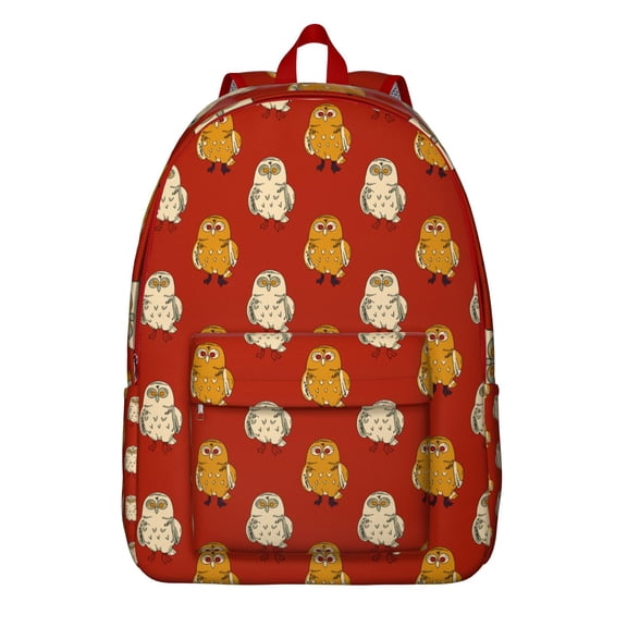 Cartoon Owl School Backpack, Waterproof Bookbag with Big Eyes Owl Pattern, Perfect for Teens and Owl Lovers