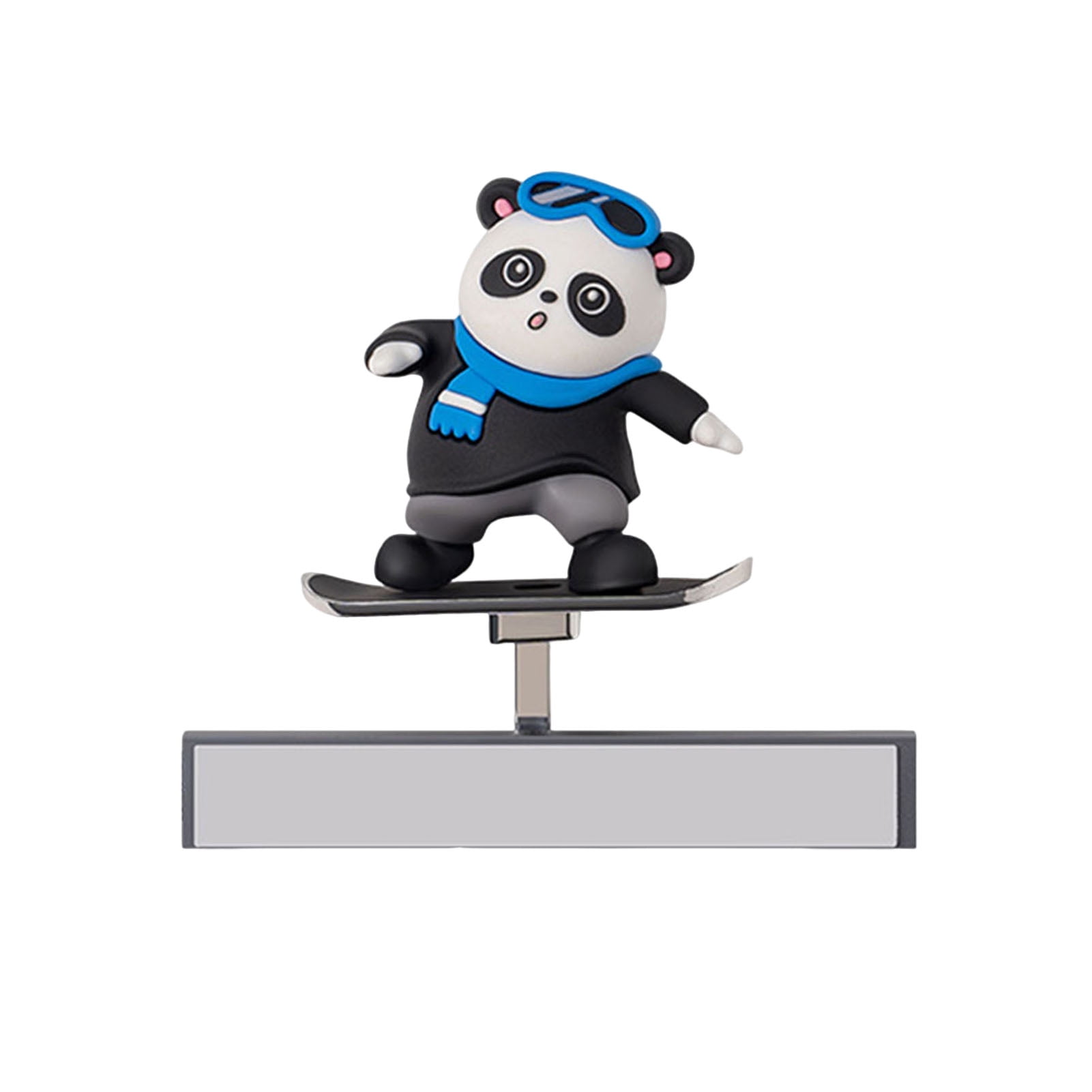 Nbhuiakl Panda Dashboardwiebelkop – Schudt Mee Met De Auto – Hars, Flock, Schattig Autodecoratiecadeau