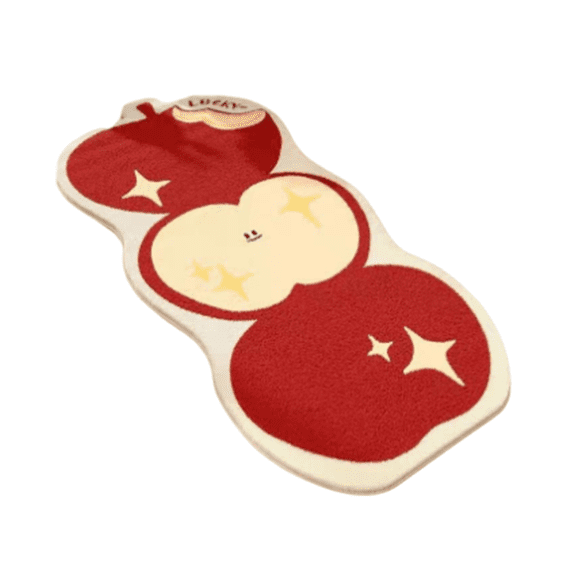 Cartoon Pattern Bedroom Bedside Carpet Flat Replacement Flocking Bedside Carpet Living Room Sofa Coffee Table Long Blanket