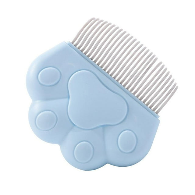 Cartoon Paw Shape Pet Fleas Comb Grooming Combs for Dogs Puppies Hot E4
