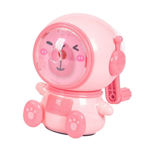 Cartoon Pencil Sharpener Chidlren Manual Sharpener for (6-8MM) Wood Pencil Soft/Hard Charcoals Colored Pencils