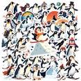 thumbnail image 1 of Cartoon Penguin Stickers, Waterproof Winter Sticker for Water Bottle Laptop Phone Cases Planner Skateboard Luggage Helmet Party Favor Decor, Ideal for Adults Teens Teacher Rewards, 1 of 9