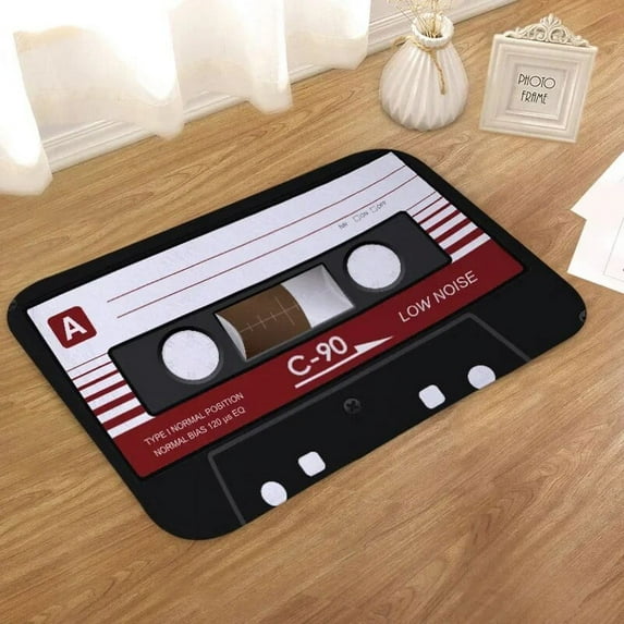 Cartoon Personalized Magnetic Tape Entrance Doormat Bedroom Living Room Hallway Carpet Anti-slip Area Rug Home Decoration
