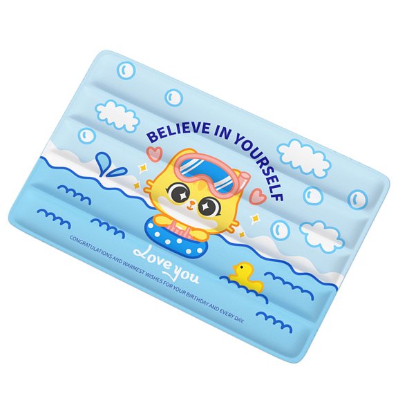 Cartoon Pet Cooling Bed Mats For Heat Reduce Scratch Resistant Portable Bed For Small Dog and Cats
