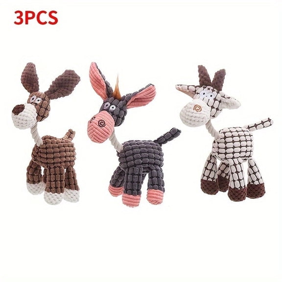 Cartoon Pet Toy, 2 Soothing, 5 Speakers, for All Breed Sizes Dogs