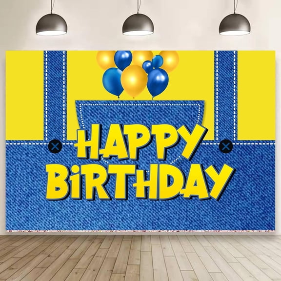 Cartoon Photography Backdrop,Backdrop for Birthday Decoration,Shower Photography Banner Decoration.