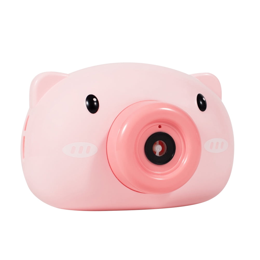 Cartoon Pig Camera Bubble Machine Bubble Maker Bubble Blower Kids