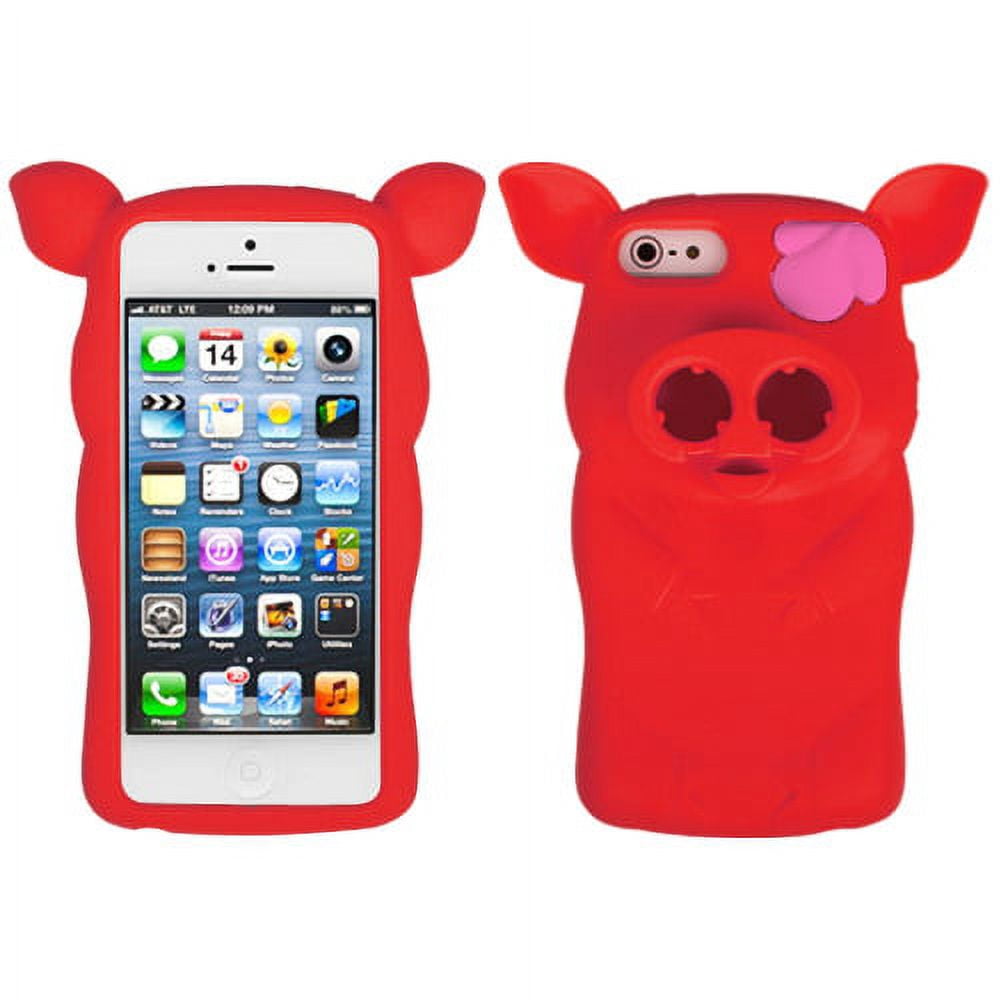 Cartoon Pig Nose Skin Cover for iPhone 5s iPhone SE iPod Touch 5 iPod Touch 6
