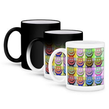 3dRose, Cartoon Pig Pop Art, 11oz Magic Transforming Mug