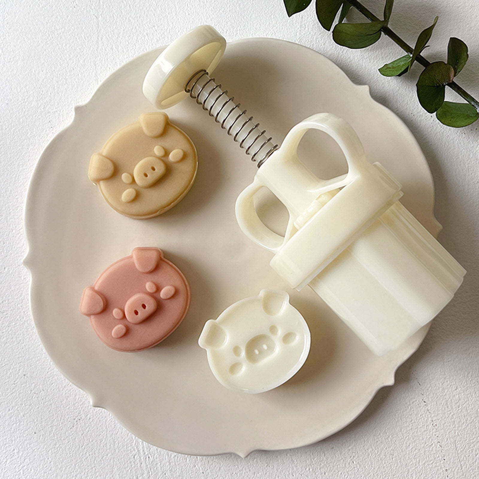 3D Cute Teddy Bear Mooncake Mold Set Little Bear Hand Press Plastic Plunger  Cookie Cutter Pastry Cake Tools for Decoration Kid - AliExpress
