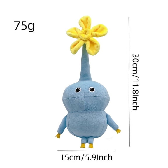 Cartoon Pikmin Plush Toy Snail Yellow Dog Leaf Onion Plush Toy